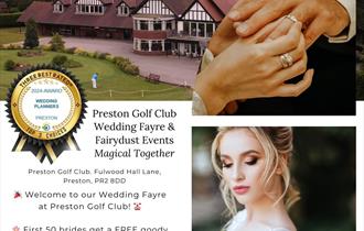 Wedding Fayre - Preston Golf Club - 6th April 2025