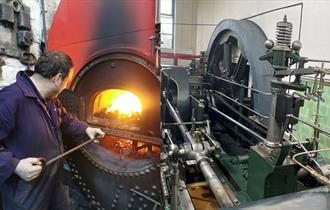 August Steam Days at Queen Street Mill