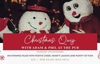 Christmas Quiz with Adam & Phil at The Pub at Holland Hall