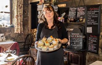 Picture of Janet's cakes, Old Dairy Tearooms, Wycoller