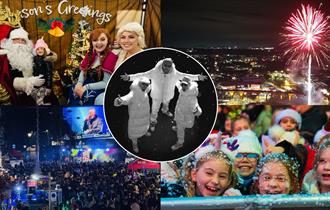 #AmazingAccrington Christmas Lights Switch On