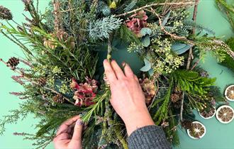 Wreath Making with Leafy Couture