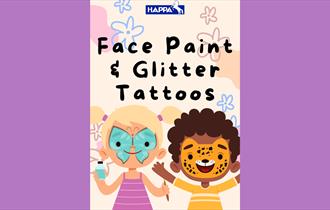 *Event Cancelled* Glitter Tattoos and Face Paint at HAPPA