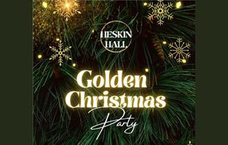 A Golden Christmas Party at Heskin Hall