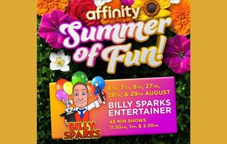 Summer of Fun: Billy Sparks Entertainer at Affinity