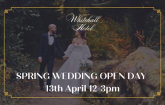 Spring Wedding Open Day at The Whitehall Hotel