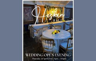 Wedding Open Evening at Heskin Hall