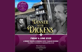 Dinner with Dickens at Samlesbury Hall