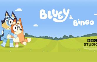 Bluey and Bingo at East Lancashire Railway
