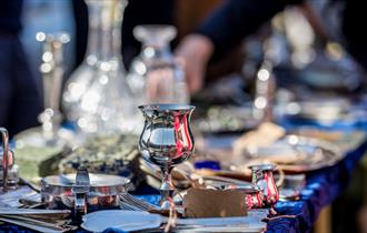 Heywood Station Car Boot Sale at East Lancashire Railway