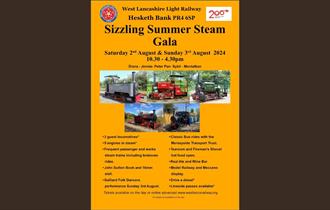 Summer Gala at West Lancashire Light Railway