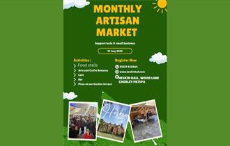 Monthly Artisan Market at Heskin Hall