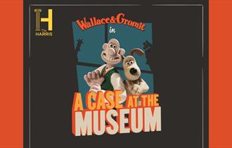 Wallace & Gromit in a Case at the Museum