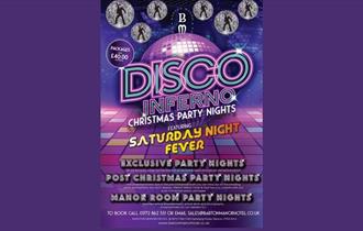 Disco Inferno featuring Saturday Night Fever Party Nights