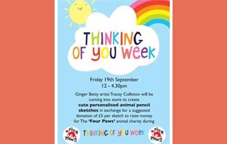 Thinking Of You Week at Carnforth Bookshop