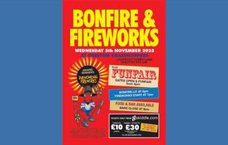 5th November Bonfire and Fireworks Night at Hoppers