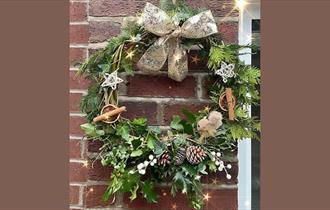 Christmas Wreath Making with Afternoon Tea at World Horse Welfare