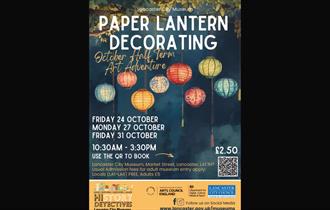 Paper Lantern Decorating - Half Term Fun