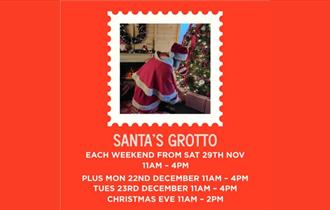 Visit Santa in his Magical Grotto at Affinity Lancashire