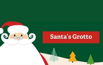 Rustic Santa's Grotto at Mere Sands Wood'