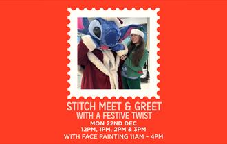 Meet Stitch (with a Festive Twist!)