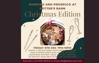 Painting and Prosecco Night Christmas Edition