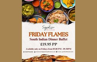 Friday Flames at Park Hall Hotel