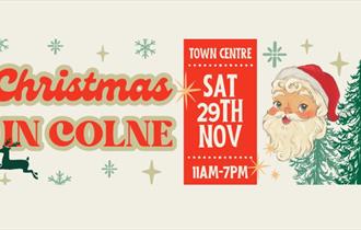 Colne Christmas Light Switch On