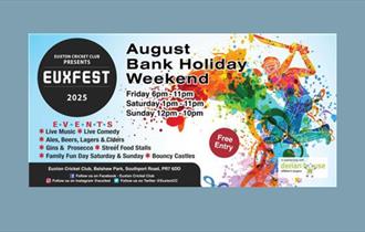 Euxfest 2025: Comedy & Music Festival at Euxton Cricket Club