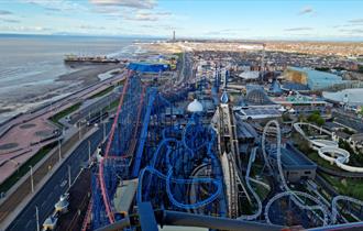 Walk The Woodie at Blackpool Pleasure Beach