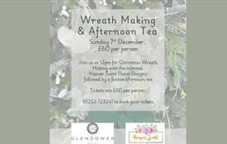 Christmas Wreath Making & Festive Afternoon Tea