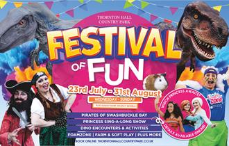 Festival of Fun: Summer Holidays at Thornton Hall