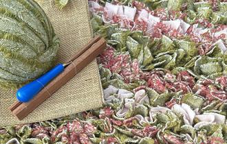 Rag Rugging Workshop at Holden Clough Nurseries