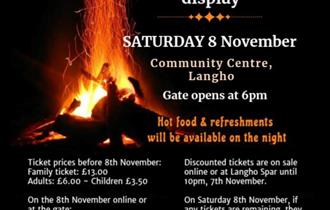 St Leonard's Community Bonfire and Fireworks