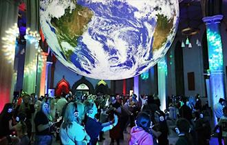 Adults Silent Disco Under Gaia at Blackburn Cathedral