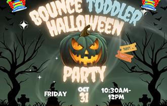 Bounce Toddler Halloween Party 31st Oct 2025