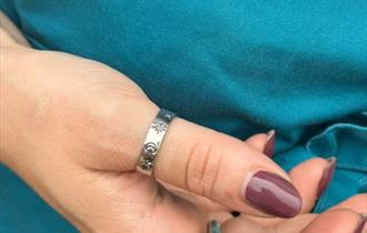Silver Ring Making Workshop at Holden Clough