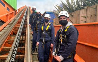 Walk the Woodie rollercoaster experience at Blackpool Pleasure Beach