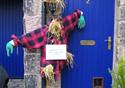 A scarecrow at Wray Scarecrow Festival