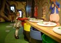 A child enjoys exploring Peter Rabbit's world.
