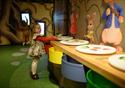 A child enjoys exploring Peter Rabbit's world.