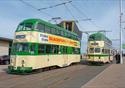 Heritage Tram at the Tram Stop