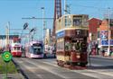 Heritage Tram passing the Tower