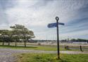 Bay cycle route