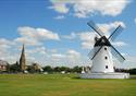 Lytham Windmill on clear sunny day