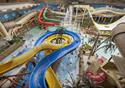 Slides at Sandcastle Waterpark