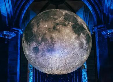 Museum of the Moon at Blackburn Cathedral