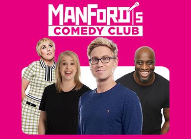 Manford's Comedy Club at Blackpool Comedy Festival