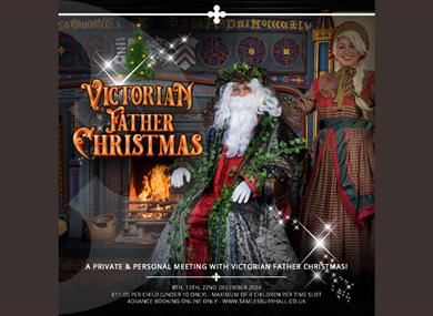 Victorian Father Christmas at Samlesbury Hall