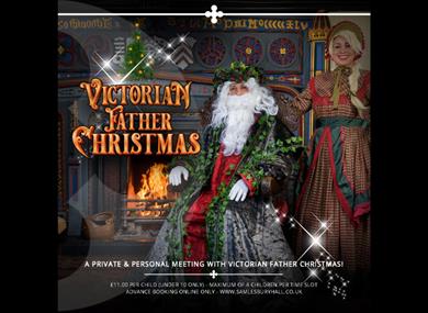 Victorian Father Christmas at Samlesbury Hall